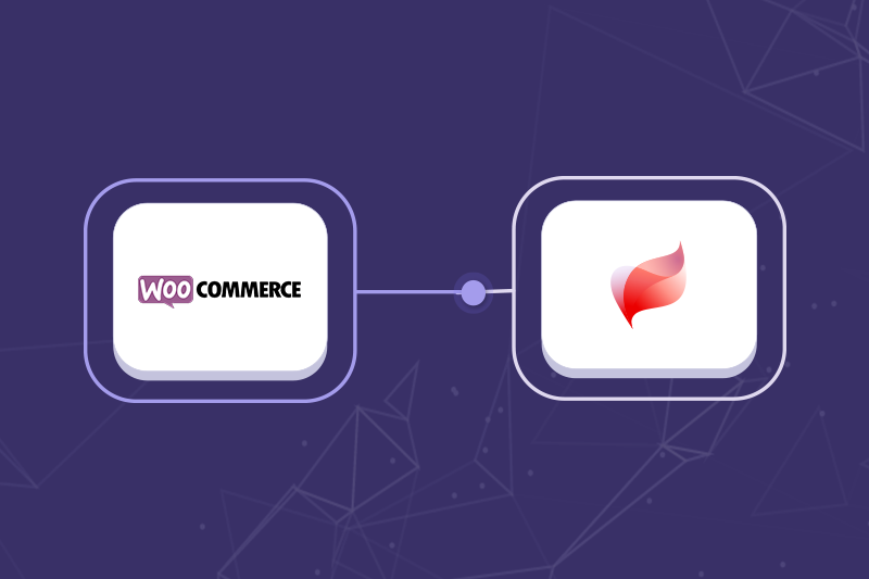 WooCommerce & Visma eEkonomi logotyper.